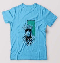 Load image into Gallery viewer, Gambit-x-men T-Shirt for Men-Light Blue-Ektarfa.online