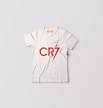 Load image into Gallery viewer, Cristiano Ronaldo CR7 Kids T-Shirt for Boy/Girl-White-Ektarfa.online