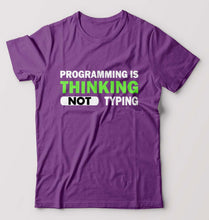 Load image into Gallery viewer, Programmer T-Shirt for Men-Purple-Ektarfa.online