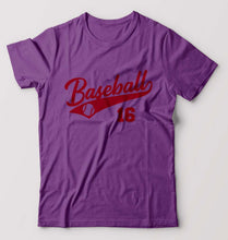 Load image into Gallery viewer, Baseball T-Shirt for Men-Purple-Ektarfa.online