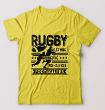 Load image into Gallery viewer, Rugby T-Shirt for Men-Yellow-Ektarfa.online