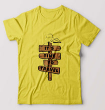 Load image into Gallery viewer, Travel T-Shirt for Men-Yellow-Ektarfa.online