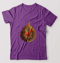 Load image into Gallery viewer, Ganpati T-Shirt for Men-Purple-Ektarfa.online