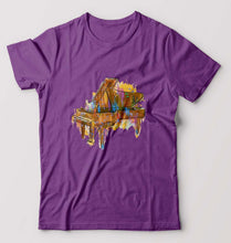 Load image into Gallery viewer, Piano T-Shirt for Men-Purple-Ektarfa.online