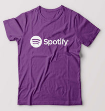 Load image into Gallery viewer, Spotify T-Shirt for Men-Purple-Ektarfa.online
