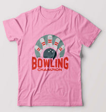 Load image into Gallery viewer, Bowling Champion T-Shirt for Men-Light Baby Pink-Ektarfa.online