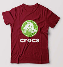 Load image into Gallery viewer, Crocs T-Shirt for Men-Maroon-Ektarfa.online