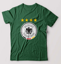 Load image into Gallery viewer, Germany Football T-Shirt for Men-Bottle Green-Ektarfa.online