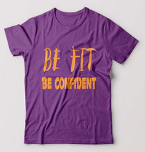 Load image into Gallery viewer, Gym Fit T-Shirt for Men-Purple-Ektarfa.online