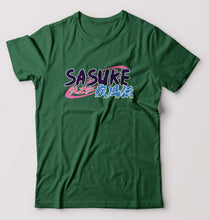 Load image into Gallery viewer, Sasuke T-Shirt for Men-Bottle Green-Ektarfa.online