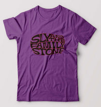 Load image into Gallery viewer, Sly and the Family Stone T-Shirt for Men-Purple-Ektarfa.online