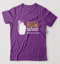 Load image into Gallery viewer, Rum T-Shirt for Men-Purple-Ektarfa.online