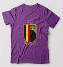Load image into Gallery viewer, Belgium Football T-Shirt for Men-Purple-Ektarfa.online