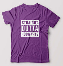 Load image into Gallery viewer, Harry Potter Hogwarts T-Shirt for Men-Purple-Ektarfa.online