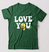 Load image into Gallery viewer, Domrebel Duck T-Shirt for Men-Bottle Green-Ektarfa.online