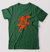 Load image into Gallery viewer, Hanuman Ji (God) T-Shirt for Men-Bottle Green-Ektarfa.online