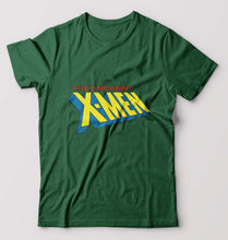 Load image into Gallery viewer, X-Men T-Shirt for Men-Bottle Green-Ektarfa.online