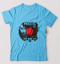 Load image into Gallery viewer, Marilyn Manson T-Shirt for Men-Light Blue-Ektarfa.online