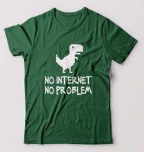 Load image into Gallery viewer, Internet T-Shirt for Men-Bottle Green-Ektarfa.online