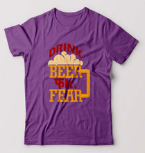 Load image into Gallery viewer, Beer T-Shirt for Men-Purple-Ektarfa.online