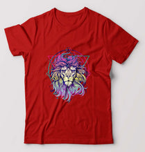 Load image into Gallery viewer, Psychedelic Lion T-Shirt for Men-Red-Ektarfa.online