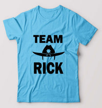 Load image into Gallery viewer, Team Rick T-Shirt for Men-Light Blue-Ektarfa.online