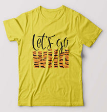 Load image into Gallery viewer, Lets Go Wild T-Shirt for Men-Yellow-Ektarfa.online