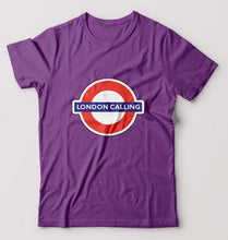 Load image into Gallery viewer, London Calling T-Shirt for Men-Purple-Ektarfa.online
