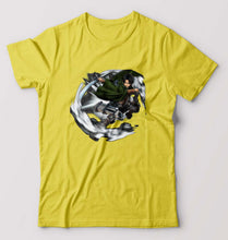 Load image into Gallery viewer, Attack on Titan T-Shirt for Men-Yellow-Ektarfa.online