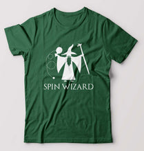 Load image into Gallery viewer, Table Tennis (TT) Wizard T-Shirt for Men-Bottle Green-Ektarfa.online