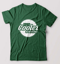 Load image into Gallery viewer, Internet T-Shirt for Men-Bottle Green-Ektarfa.online