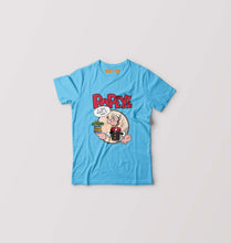 Load image into Gallery viewer, Popeye Kids T-Shirt for Boy/Girl-Sky Blue-Ektarfa.online