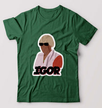 Load image into Gallery viewer, Igor T-Shirt for Men-Bottle Green-Ektarfa.online