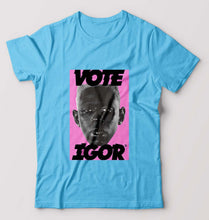Load image into Gallery viewer, Igor T-Shirt for Men-Light Blue-Ektarfa.online