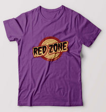 Load image into Gallery viewer, Red Zone T-Shirt for Men-Purple-Ektarfa.online