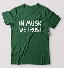 Load image into Gallery viewer, Elon Musk T-Shirt for Men-Bottle Green-Ektarfa.online