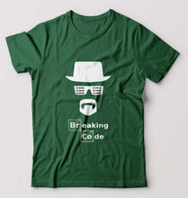 Load image into Gallery viewer, Geek Coder T-Shirt for Men-Bottle Green-Ektarfa.online