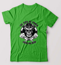 Load image into Gallery viewer, Poker T-Shirt for Men-flag green-Ektarfa.online