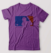 Load image into Gallery viewer, Baseball T-Shirt for Men-Purple-Ektarfa.online