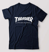 Load image into Gallery viewer, Thrasher Magazine T-Shirt for Men-Navy Blue-Ektarfa.online