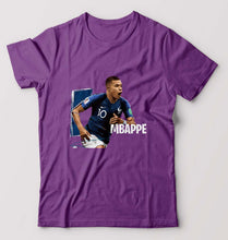 Load image into Gallery viewer, Kylian Mbappé T-Shirt for Men-Purple-Ektarfa.online
