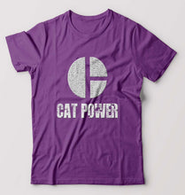 Load image into Gallery viewer, Cat Power T-Shirt for Men-Purple-Ektarfa.online