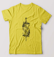 Load image into Gallery viewer, The Rings of Power T-Shirt for Men-Yellow-Ektarfa.online