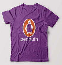 Load image into Gallery viewer, Penguin T-Shirt for Men-Purple-Ektarfa.online