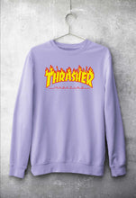 Load image into Gallery viewer, Thrasher Unisex Sweatshirt for Men/Women-Lavender-Ektarfa.online