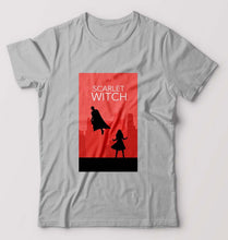 Load image into Gallery viewer, Scarlet Witch Wanda T-Shirt for Men-Grey Melange-Ektarfa.online
