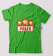 Load image into Gallery viewer, Poker T-Shirt for Men-flag green-Ektarfa.online