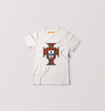 Load image into Gallery viewer, Portugal Football Kids T-Shirt for Boy/Girl-White-Ektarfa.online