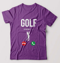 Load image into Gallery viewer, Golf T-Shirt for Men-Purple-Ektarfa.online