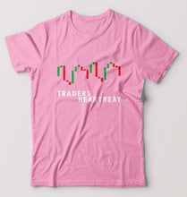 Load image into Gallery viewer, Trader Share Market T-Shirt for Men-Light Baby Pink-Ektarfa.online